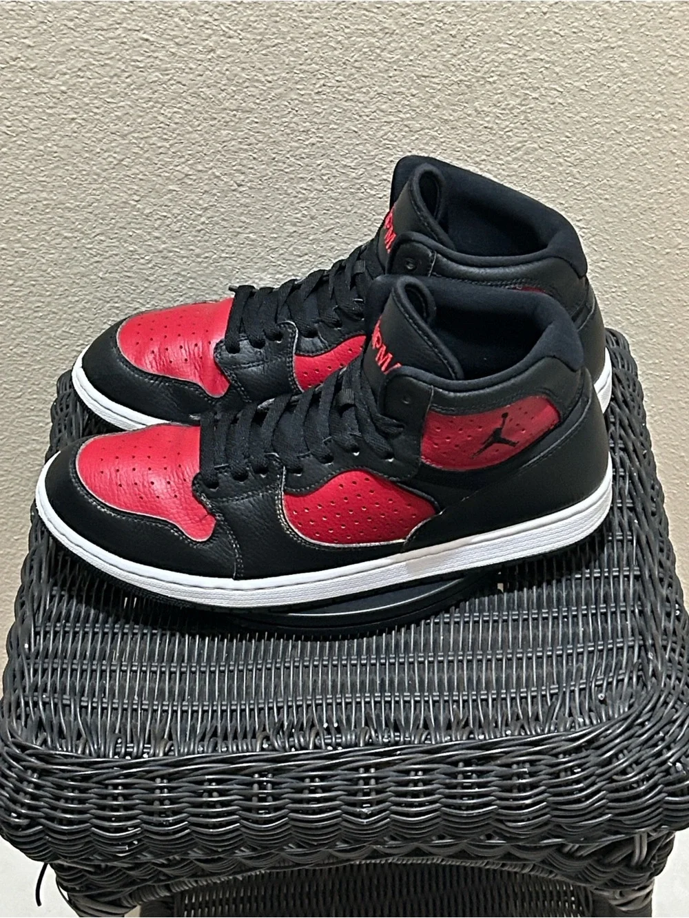 Jordan Access Black Gym Red White AR3762-006